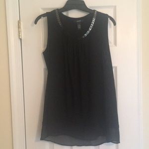 Black dress top